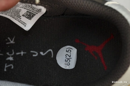 Jordan 'Reverse PS Mocha' Air Scott (Kids!)Travis 1 OG x Low 0807
